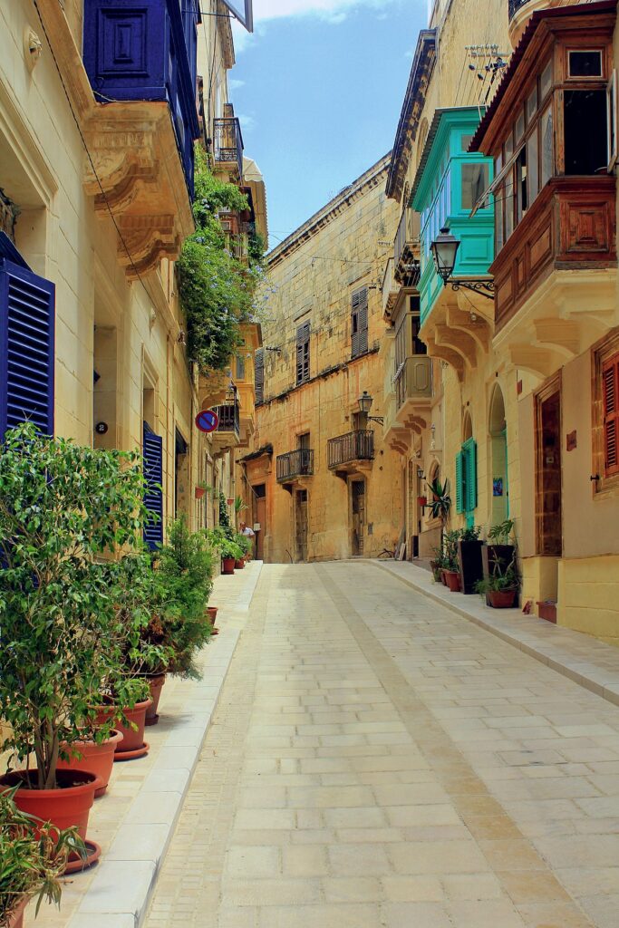 Step Back in Time: Explore Birgu's Historic Charm with Traditional Buildings in the Old City