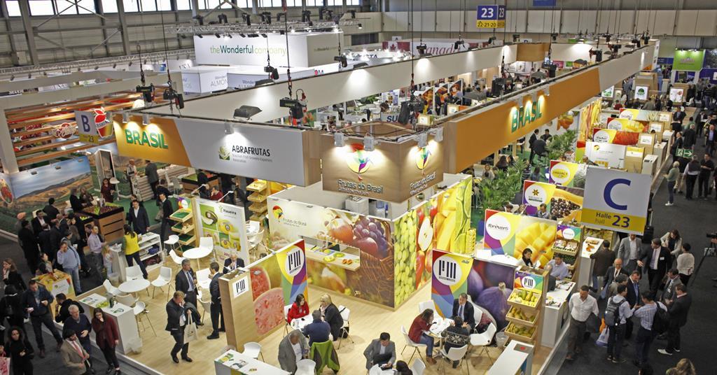 High-quality Maltese potatoes on display at the Fruit Logistica fair in Berlin, attracting international buyers with their exceptional flavor and texture.