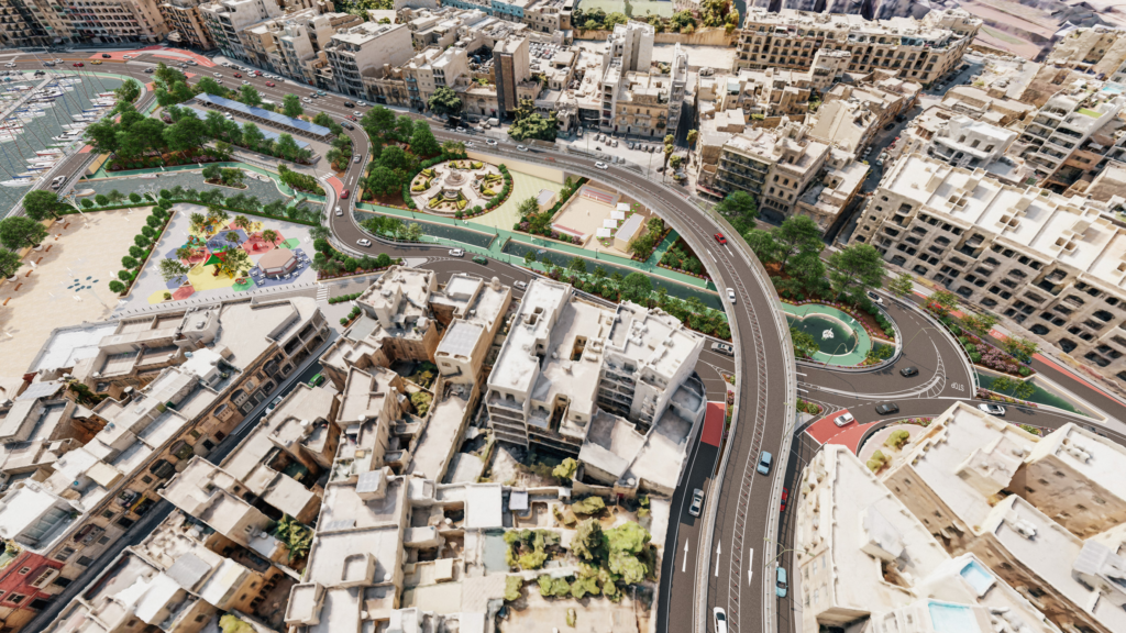 Msida Creek Project Overview and Infrastructure Plan in Malta